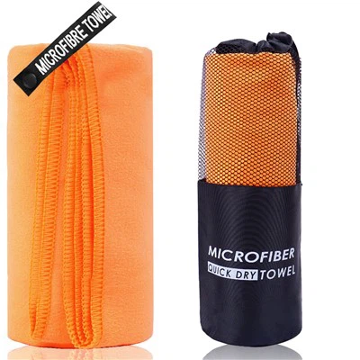 Broderade sporthanddukar Mikrofiberhanddukar Ficka Broderade sporthanddukar med broderade fickor