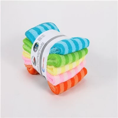 Randiga oljefria multifunktionella mikrofibertrasor Lazy Dishwashing Trasa Disktrasa