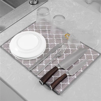 Torrmatta Vattenkontrollmatta Bord Absorberande matta bordstablett