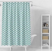 Geometric peva shower curtain design Geometric peva shower curtain design