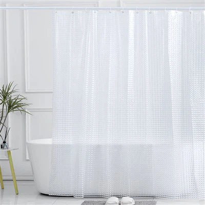3D Abstract Machine Washable Waterproof Shower Craphin